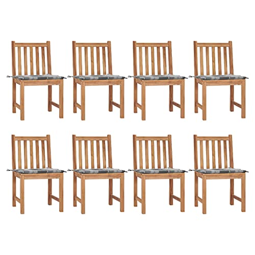 WDGJJFECNMUEHI campingstuhl klappbar balkonstuhlGartenstühle 8 STK. mit Kissen Massivholz TeakGeeignet für Gärten, Terrassen und Balkone WDGJJFECNMUEHI campingstuhl klappbar balkonstuhlGartenstühle 8 STK. mit Kissen Massivholz TeakGeeignet für Gärten, Terrassen und Balkone von WDGJJFECNMUEHI