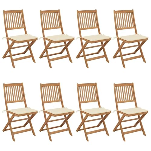 WDGJJFECNMUEHI campingstuhl klappbar balkonstuhlKlappbare Gartenstühle 8 STK. mit Kissen Massivholz AkazieGeeignet für Gärten, Terrassen und Balkone WDGJJFECNMUEHI campingstuhl klappbar balkonstuhlKlappbare Gartenstühle 8 STK. mit Kissen Massivholz AkazieGeeignet für Gärten, Terrassen und Balkone von WDGJJFECNMUEHI