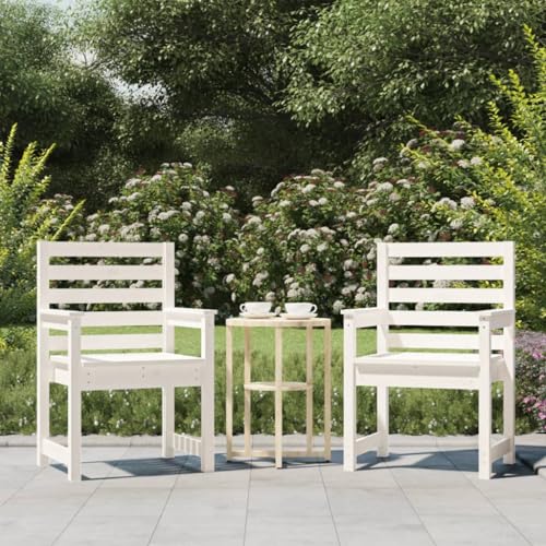 WDGJJFECNMUEHI gartenmöbel Sale Foldable Chair Stuhl Outdoor stapelsesselGartenstühle 2 STK. Weiß 60x48x91 cm Massivholz KieferGeeignet für Gärten, Terrassen und Balkone WDGJJFECNMUEHI gartenmöbel Sale Foldable Chair Stuhl Outdoor stapelsesselGartenstühle 2 STK. Weiß 60x48x91 cm Massivholz KieferGeeignet für Gärten, Terrassen und Balkone von WDGJJFECNMUEHI