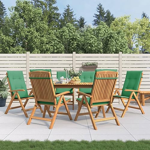 WDGJJFECNMUEHI gartenstühle Plastik gartenstuhl mit tischGartenstühle mit Kissen 6 STK. Massivholz TeakGeeignet für Gärten, Terrassen und Balkone WDGJJFECNMUEHI gartenstühle Plastik gartenstuhl mit tischGartenstühle mit Kissen 6 STK. Massivholz TeakGeeignet für Gärten, Terrassen und Balkone von WDGJJFECNMUEHI
