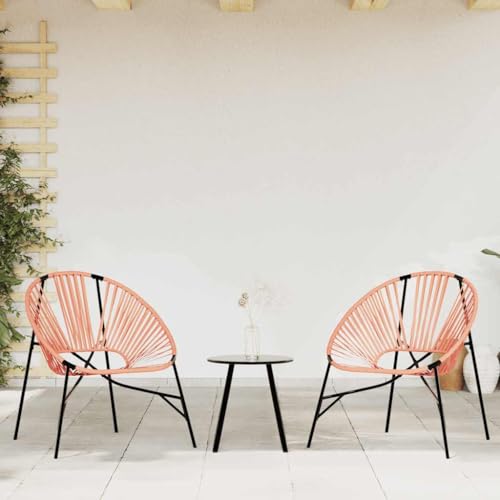 WDGJJFECNMUEHI gartenstühle alu stapelbar klappstuhl hochlehnerGartenstuhl-Set 3-TLG. Schwarz und Orange Poly RattanGeeignet für Gärten, Terrassen und Balkone WDGJJFECNMUEHI gartenstühle alu stapelbar klappstuhl hochlehnerGartenstuhl-Set 3-TLG. Schwarz und Orange Poly RattanGeeignet für Gärten, Terrassen und Balkone von WDGJJFECNMUEHI