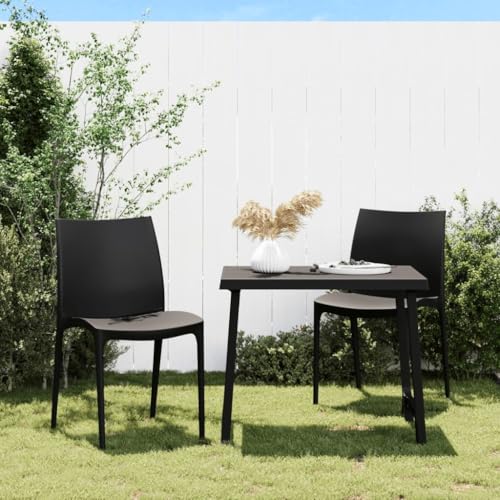 WDGJJFECNMUEHI gartenstühle stapelbar stapelstuhl gartenGartenstühle 2 STK. Anthrazit 50x46x80 cm PolypropylenGeeignet für Gärten, Terrassen und Balkone WDGJJFECNMUEHI gartenstühle stapelbar stapelstuhl gartenGartenstühle 2 STK. Anthrazit 50x46x80 cm PolypropylenGeeignet für Gärten, Terrassen und Balkone von WDGJJFECNMUEHI