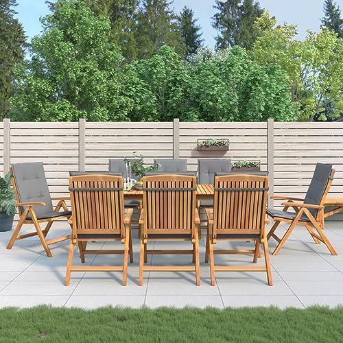 WDGJJFECNMUEHI gartenstühle stapelbar stapelstuhl gartenGartenstühle mit Auflagen 8 STK. Massivholz TeakGeeignet für Gärten, Terrassen und Balkone WDGJJFECNMUEHI gartenstühle stapelbar stapelstuhl gartenGartenstühle mit Auflagen 8 STK. Massivholz TeakGeeignet für Gärten, Terrassen und Balkone von WDGJJFECNMUEHI