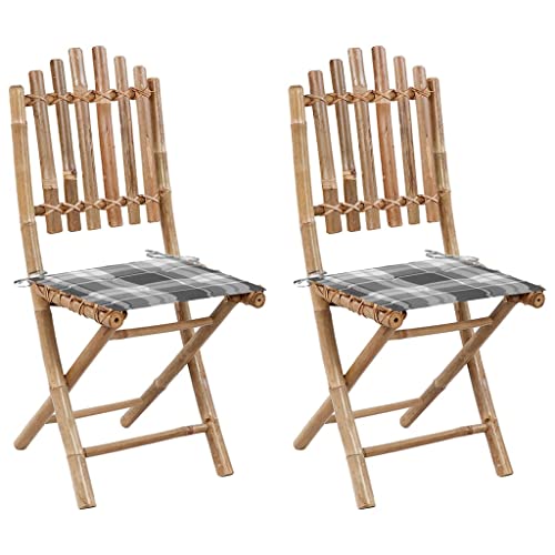 WDGJJFECNMUEHI gartenstuhl Kunststoff schaukelstühleKlappbare Gartenstühle 2 STK. mit Kissen BambusGeeignet für Gärten, Terrassen und Balkone WDGJJFECNMUEHI gartenstuhl Kunststoff schaukelstühleKlappbare Gartenstühle 2 STK. mit Kissen BambusGeeignet für Gärten, Terrassen und Balkone von WDGJJFECNMUEHI