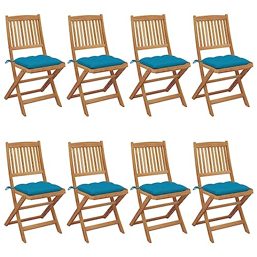 WDGJJFECNMUEHI gartenstuhl grau terrassen sesselKlappbare Gartenstühle 8 STK. mit Kissen Massivholz AkazieGeeignet für Gärten, Terrassen und Balkone WDGJJFECNMUEHI gartenstuhl grau terrassen sesselKlappbare Gartenstühle 8 STK. mit Kissen Massivholz AkazieGeeignet für Gärten, Terrassen und Balkone von WDGJJFECNMUEHI