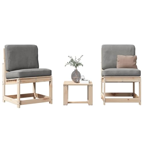 WDGJJFECNMUEHI gartenstuhl hochlehner stapelbar klappbarer stuhl3-tlg. Garten-Lounge-Set Massivholz KieferGeeignet für Gärten, Terrassen und Balkone WDGJJFECNMUEHI gartenstuhl hochlehner stapelbar klappbarer stuhl3-tlg. Garten-Lounge-Set Massivholz KieferGeeignet für Gärten, Terrassen und Balkone von WDGJJFECNMUEHI