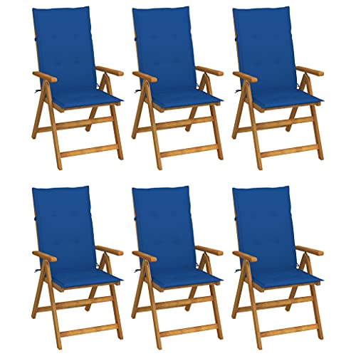 WDGJJFECNMUEHI hängesessel Gestell Balcony furnitureKlappbare Gartenstühle 6 STK. mit Auflagen Massivholz AkazieGeeignet für Gärten, Terrassen und Balkone WDGJJFECNMUEHI hängesessel Gestell Balcony furnitureKlappbare Gartenstühle 6 STK. mit Auflagen Massivholz AkazieGeeignet für Gärten, Terrassen und Balkone von WDGJJFECNMUEHI