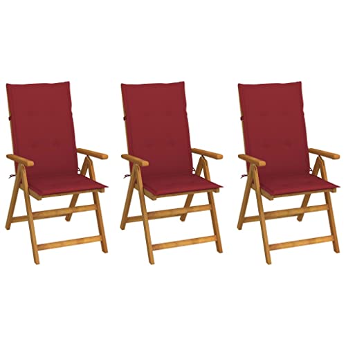 WDGJJFECNMUEHI hängesessel mit Gestell hängesessel ohne gestellKlappbare Gartenstühle 3 STK. mit Auflagen Massivholz AkazieGeeignet für Gärten, Terrassen und Balkone WDGJJFECNMUEHI hängesessel mit Gestell hängesessel ohne gestellKlappbare Gartenstühle 3 STK. mit Auflagen Massivholz AkazieGeeignet für Gärten, Terrassen und Balkone von WDGJJFECNMUEHI