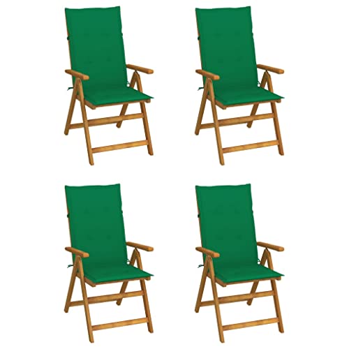 WDGJJFECNMUEHI hochlehner Garten klappstuhl Stuhl klappbar Garten stühleHochlehner Verstellbar 4 STK. mit Auflagen Massivholz AkazieGeeignet für Gärten, Terrassen und Balkone WDGJJFECNMUEHI hochlehner Garten klappstuhl Stuhl klappbar Garten stühleHochlehner Verstellbar 4 STK. mit Auflagen Massivholz AkazieGeeignet für Gärten, Terrassen und Balkone von WDGJJFECNMUEHI
