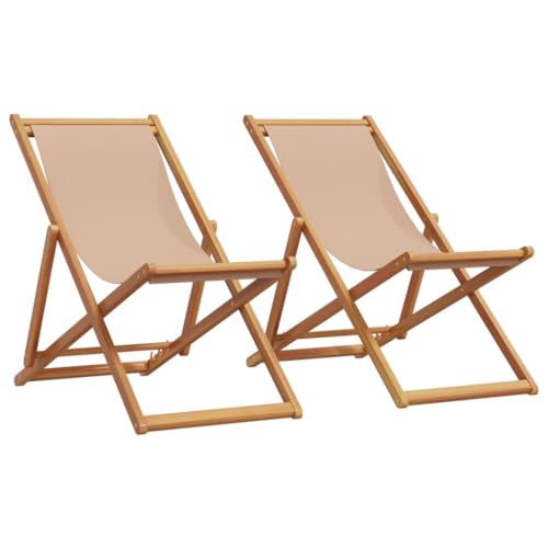 WDGJJFECNMUEHI hochlehner Garten klappstuhl Stuhl klappbar Garten stühleStrandstühle 2 STK. Klappbar Taupe Stoff und MassivholzGeeignet für Gärten, Terrassen und Balkone WDGJJFECNMUEHI hochlehner Garten klappstuhl Stuhl klappbar Garten stühleStrandstühle 2 STK. Klappbar Taupe Stoff und MassivholzGeeignet für Gärten, Terrassen und Balkone von WDGJJFECNMUEHI