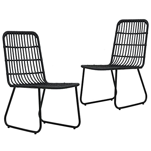 WDGJJFECNMUEHI klappstuhl Holz gartenstuhl metallGartenstühle 2 STK. Poly Rattan SchwarzGeeignet für Gärten, Terrassen und Balkone WDGJJFECNMUEHI klappstuhl Holz gartenstuhl metallGartenstühle 2 STK. Poly Rattan SchwarzGeeignet für Gärten, Terrassen und Balkone von WDGJJFECNMUEHI