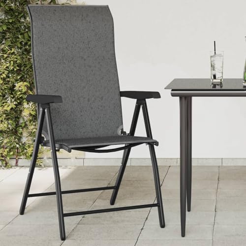 WDGJJFECNMUEHI klappstuhl Outdoor terassenstuhl außenGartenstühle 8 STK. Klappbar Grau Poly RattanGeeignet für Gärten, Terrassen und Balkone WDGJJFECNMUEHI klappstuhl Outdoor terassenstuhl außenGartenstühle 8 STK. Klappbar Grau Poly RattanGeeignet für Gärten, Terrassen und Balkone von WDGJJFECNMUEHI