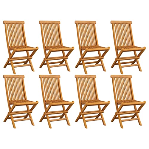 WDGJJFECNMUEHI klappstuhl Outdoor terassenstuhl außenKlappbare Gartenstühle 8 STK. Massivholz TeakGeeignet für Gärten, Terrassen und Balkone WDGJJFECNMUEHI klappstuhl Outdoor terassenstuhl außenKlappbare Gartenstühle 8 STK. Massivholz TeakGeeignet für Gärten, Terrassen und Balkone von WDGJJFECNMUEHI