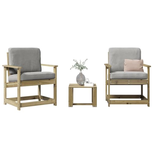 WDGJJFECNMUEHI stühle & strandkörbe balkonsessel wetterfest bequem3-tlg. Garten-Lounge-Set Kiefernholz ImprägniertGeeignet für Gärten, Terrassen und Balkone WDGJJFECNMUEHI stühle & strandkörbe balkonsessel wetterfest bequem3-tlg. Garten-Lounge-Set Kiefernholz ImprägniertGeeignet für Gärten, Terrassen und Balkone von WDGJJFECNMUEHI