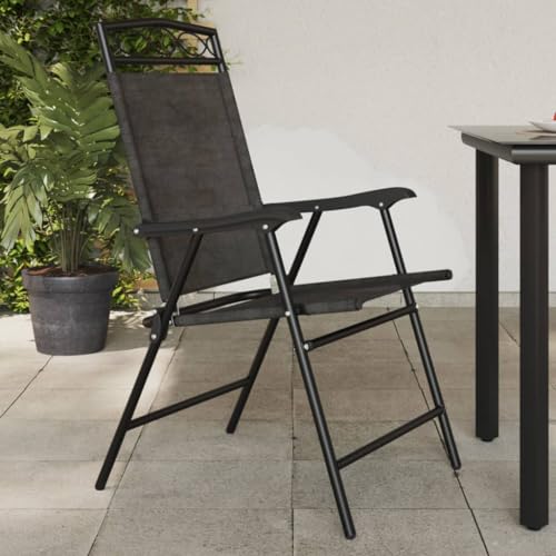 WDGJJFECNMUEHI stühle & strandkörbe balkonsessel wetterfest bequemKlappbare Gartenstühle 8 STK. Graumeliert Stahl und TextileneGeeignet für Gärten, Terrassen und Balkone WDGJJFECNMUEHI stühle & strandkörbe balkonsessel wetterfest bequemKlappbare Gartenstühle 8 STK. Graumeliert Stahl und TextileneGeeignet für Gärten, Terrassen und Balkone von WDGJJFECNMUEHI