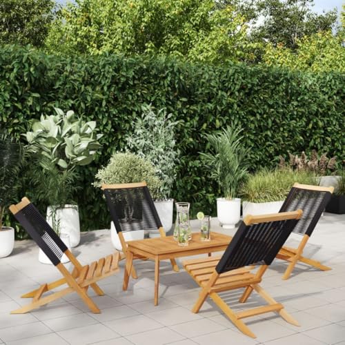 WDGJJFECNMUEHI terassenstuhl stapelstuhl outdoorGartenstühle 4 STK. Klappbar Schwarz Massivholz AkazieGeeignet für Gärten, Terrassen und Balkone WDGJJFECNMUEHI terassenstuhl stapelstuhl outdoorGartenstühle 4 STK. Klappbar Schwarz Massivholz AkazieGeeignet für Gärten, Terrassen und Balkone von WDGJJFECNMUEHI