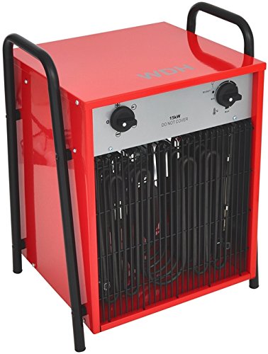 Aktobis Bauheizer Elektroheizer Heizgebläse WDH-IFH15 (15 kW / 32 A) von WDH