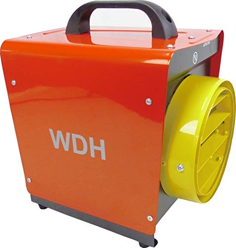 Aktobis Heizgebläse WDH-BGP031S mit 3.000 Watt (230 V) und Schlauchanschluss von WDH