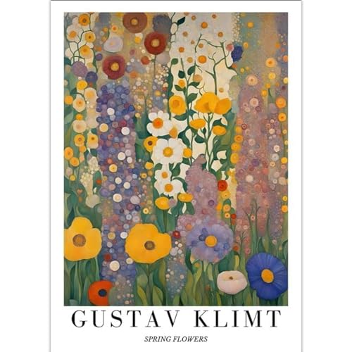 WDHBI HEKA Gustav Klimt Wandkunst Gustav Klimt Leinwand Malerei Frühling Blumen Drucke Moderner Stil Poster für Home Decoration Bild 30x40cmx1 ungerahmt WDHBI HEKA Gustav Klimt Wandkunst Gustav Klimt Leinwand Malerei Frühling Blumen Drucke Moderner Stil Poster für Home Decoration Bild 30x40cmx1 ungerahmt von WDHBI HEKA