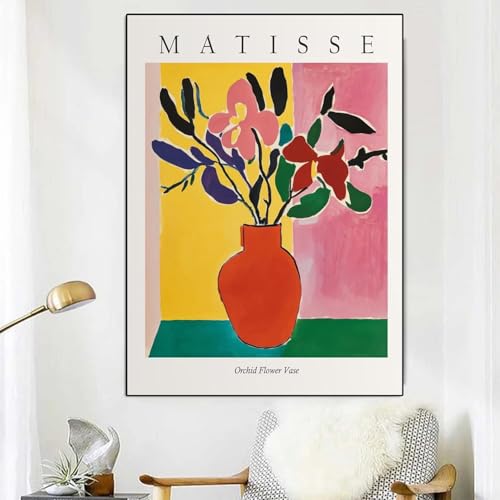 WDHBI HEKA Henri Matisse Wandkunst Henri Matisse Leinwand Malerei Orchidee Blume Vase Drucke Moderne Stil Poster für Wohnkultur Bild 45x65cmx1 ungerahmt WDHBI HEKA Henri Matisse Wandkunst Henri Matisse Leinwand Malerei Orchidee Blume Vase Drucke Moderne Stil Poster für Wohnkultur Bild 45x65cmx1 ungerahmt von WDHBI HEKA