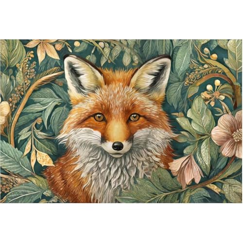 WDHBI HEKA William Morris Wandkunst William Morris Leinwand Malerei Fuchs unter Blumen Drucke Moderne Stil Poster für Home Decoration Bild 30x40cmx1 ungerahmt WDHBI HEKA William Morris Wandkunst William Morris Leinwand Malerei Fuchs unter Blumen Drucke Moderne Stil Poster für Home Decoration Bild 30x40cmx1 ungerahmt von WDHBI HEKA