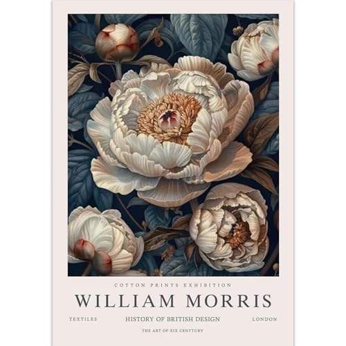 WDHBI HEKA William Morris Wandkunst William Morris Leinwand Malerei William Morris Blumen Drucke Moderne Stil Poster für Wohnkultur Bild 45x65cmx1 ungerahmt WDHBI HEKA William Morris Wandkunst William Morris Leinwand Malerei William Morris Blumen Drucke Moderne Stil Poster für Wohnkultur Bild 45x65cmx1 ungerahmt von WDHBI HEKA