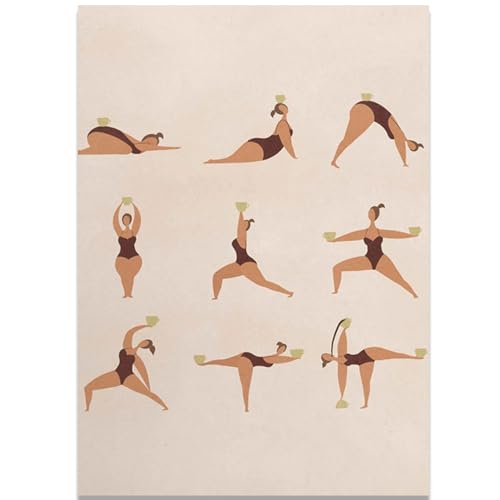 WDHBI HEKA Yoga Bewegungen Wandkunst Yoga Drucke Moderner Stil Poster Yoga Bewegung Ausstellung Leinwand Malerei Heimdekoration Bild 40x60cmx1 Kein Rahmen WDHBI HEKA Yoga Bewegungen Wandkunst Yoga Drucke Moderner Stil Poster Yoga Bewegung Ausstellung Leinwand Malerei Heimdekoration Bild 40x60cmx1 Kein Rahmen von WDHBI HEKA