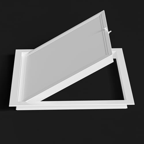 Revisionsklappe Trockenbau Decke/Wand Revisionsklappe für Trockenbau, Individuell Anpassbar Verdeckte Sanitärabdeckung mit Verzinktem Paneel, Installationsschacht-Lochkasten Aus Metall(20x30.5cm/7.8x1 Revisionsklappe Trockenbau Decke/Wand Revisionsklappe für Trockenbau, Individuell Anpassbar Verdeckte Sanitärabdeckung mit Verzinktem Paneel, Installationsschacht-Lochkasten Aus Metall(20x30.5cm/7.8x1 von WDJBPSH