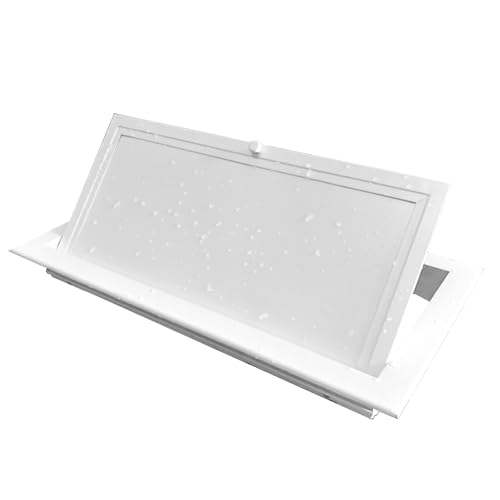 Revisionsklappe Trockenbau Mehrere Größen Metallzugangspaneel für Decke Und Wand, Wartungstür für Rohrventile im Badezimmer, Reparaturlöcher für Trockenbauwände und Dachböden(35x60cm) von WDJBPSH