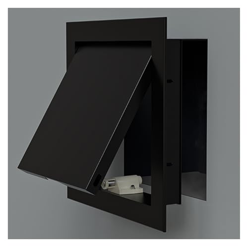 Revisionsklappe Trockenbau Unterputz Installations-Revisionsklappe, Eingelassene Wand-Revisionsklappe Verriegelbar, Prüfdeckel Trockenbau Hotel Wohnung(14x18inch/35x45cm) von WDJBPSH