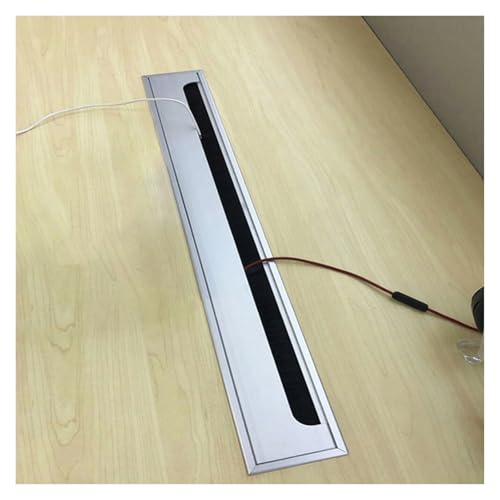 schreibtisch kabeldurchführung Kabeldurchführung Büro Kommerziell, Management-System Leitungen Aluminiumlegierung für Elektronikhändler/Mobilfunkgeschäft, Ordnung Verkabelung(80x80mm) von WDJBPSH