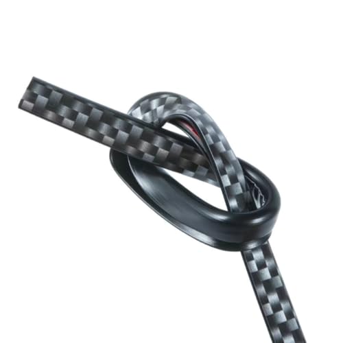 WDJRUIRUI 5M U-förmiger Autotür Kantenschutz für Volvo V40 2 (II) 525/526 I 2012-2019, Stoßdämpfendes PVC-Material kollisions- und Kratzfest für Türen Kofferraum Motorhaube von WDJRUIRUI