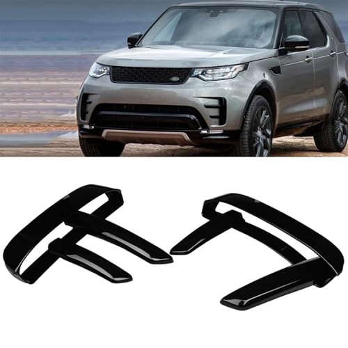 WDMNAO 2 Stück Auto Nebelscheinwerfergitter für L-an&d Rover for Discovery 5 2017 2018, Vordere Stoßstange Grill Frontgrill Lampengitter Abdeckung Rechts Links Ersatz Zubehör von WDMNAO
