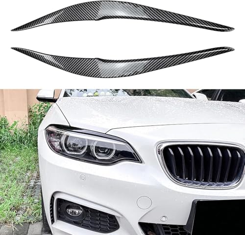 WDMNAO 2 Stück Autoscheinwerfer Augenbrauen für BMW 2 Series F22 F23 M Sport 2015-2019, Scheinwerferblenden Schutz Lampe Licht Dekoration Ersatz Dekorative Scheinwerfer Abdeckung Zubehör WDMNAO 2 Stück Autoscheinwerfer Augenbrauen für BMW 2 Series F22 F23 M Sport 2015-2019, Scheinwerferblenden Schutz Lampe Licht Dekoration Ersatz Dekorative Scheinwerfer Abdeckung Zubehör von WDMNAO