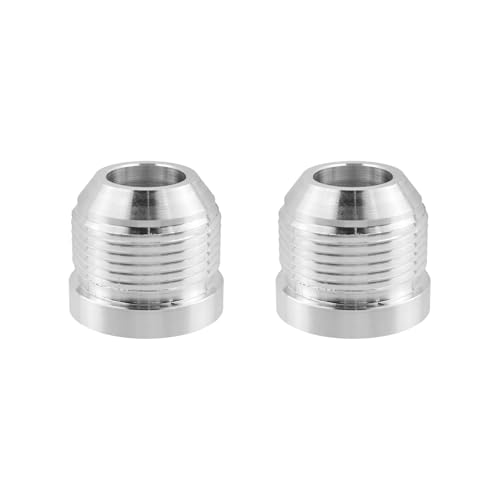 WDONAY 16AN Anschweißstutzen, männlich, Heizölschlauch-Adapter, Aluminiumlegierung (AN16, 4 Stück) von WDONAY
