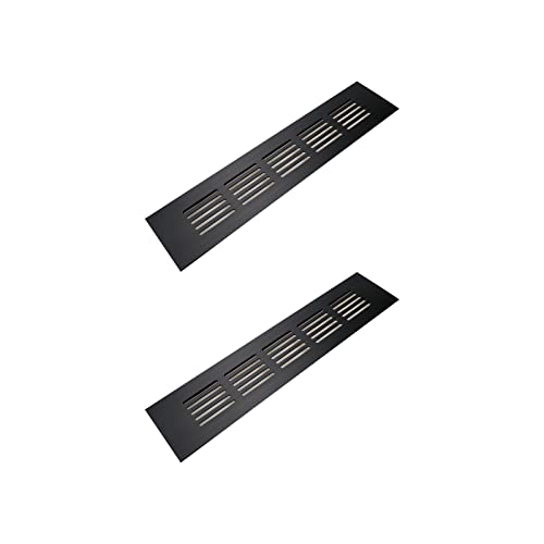WDONAY 22,5 cm x 5 cm Lüftungsgitterabdeckung Aluminiumlegierung Lüftungsgitter Matt Schwarz Belüftungsgitter Rechteckige Lüftungsabdeckung für Büro Küche Badezimmer Schrank Kleiderschrank Auspuffblende 2 Stück WDONAY 22,5 cm x 5 cm Lüftungsgitterabdeckung Aluminiumlegierung Lüftungsgitter Matt Schwarz Belüftungsgitter Rechteckige Lüftungsabdeckung für Büro Küche Badezimmer Schrank Kleiderschrank Auspuffblende 2 Stück von WDONAY
