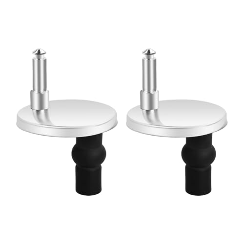 WDONAY WC-Sitz-Scharniere, Ersatzteile, 54 mm Durchmesser, Schnellspann-Scharniere, Muttern, Edelstahl-WC-Sitzschrauben (1 Set) von WDONAY