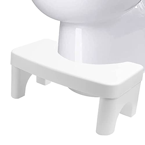 WDOPEN WC-Hocker, abnehmbarer Toiletten-Töpfchen-Tritthocker, zusammenklappbar, hockend, 17,8 cm hoch, sicher, gesünder, einfaches Design von WDOPEN