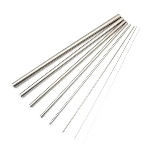 Edelstahlrohr Runde Kapillare aus Edelstahl 304, 250 mm, 500 mm lang, nahtloses gerades Rohr, 4 x 3,0 mm/6 x 4 mm/8 x 6 mm/10 x 8 mm/10 x 9 mm/12 x 11 mm(250mm,OD 13 x ID 11mm 1pcs) von WDSBZNB