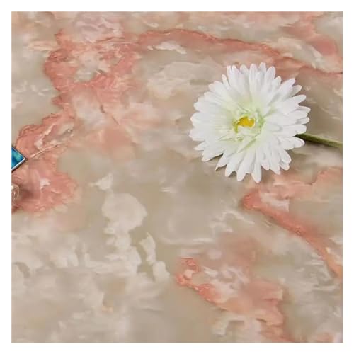 WDSBZNB Klebefolie 60 cm breite Küchen-Vinyl-Marmor-Tapete, ölbeständig, abnehmbare Folie, Selbstklebender wasserdichter Wandaufkleber for Badezimmer-Wanddekoration(A3,40CMX1M) von WDSBZNB
