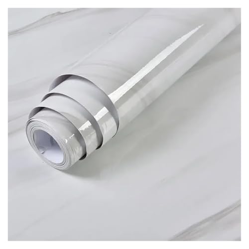 WDSBZNB Klebefolie Küche wasserdichte ölbeständige Wandaufkleber Selbstklebende Marmorschränke Arbeitsplattentapete Badezimmer Desktop Renovierungsfolien(Marble Jazz White,10mx60cm) von WDSBZNB