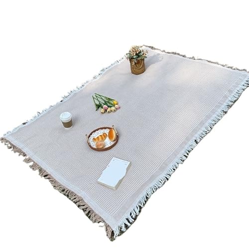 WDSBZNB Picknickdecke 1pc Tragbare Matte Picknick Matte for Outdoor Camping Strand Outdoor Decke(Khaki) von WDSBZNB