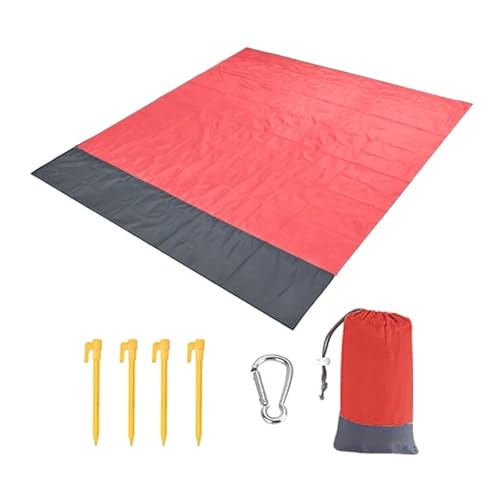 WDSBZNB Picknickdecke 2x2,1 m wasserdichte Strand Decke Klapp Matte Outdoor Matte Strand(Style 14,200cm x 140cm) von WDSBZNB