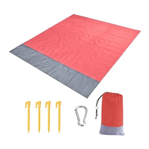 WDSBZNB Picknickdecke 2x2,1 m wasserdichte Strand Decke Klapp Matte Outdoor Matte Strand(Style 15,200cm x 140cm) von WDSBZNB