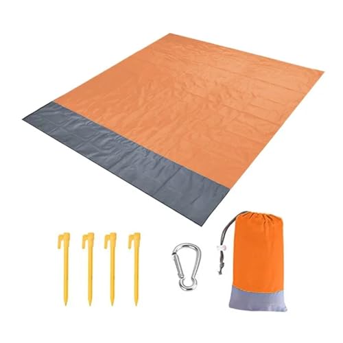 WDSBZNB Picknickdecke 2x2,1 m wasserdichte Strand Decke Klapp Matte Outdoor Matte Strand(Style 17,200cm x 140cm) von WDSBZNB