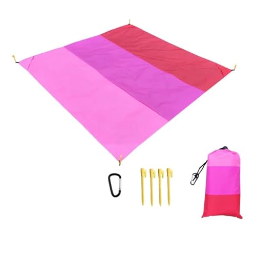 WDSBZNB Picknickdecke 2x2,1 m wasserdichte Strand Decke Klapp Matte Outdoor Matte Strand(Style 19,200cm x 210cm) von WDSBZNB