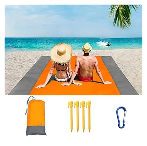 WDSBZNB Picknickdecke 2x2,1 m wasserdichte Strand Decke Klapp Matte Outdoor Matte Strand(Style 22,200cm x 140cm) von WDSBZNB