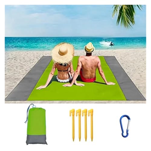 WDSBZNB Picknickdecke 2x2,1 m wasserdichte Strand Decke Klapp Matte Outdoor Matte Strand(Style 23,200cm x 210cm) von WDSBZNB