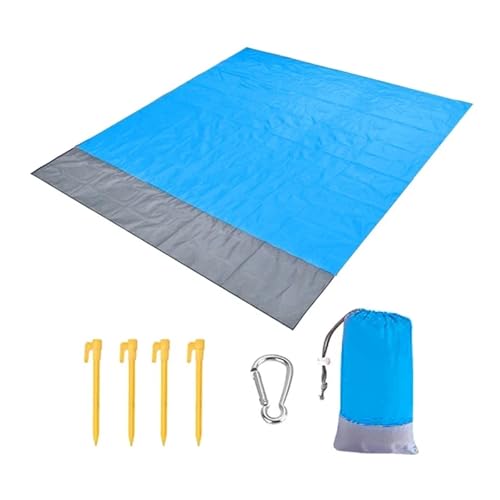 WDSBZNB Picknickdecke 2x2,1 m wasserdichte Strand Decke Klapp Matte Outdoor Matte Strand(Style 7,200cm x 210cm) von WDSBZNB