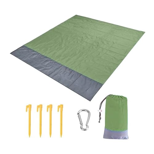WDSBZNB Picknickdecke 2x2,1 m wasserdichte Strand Decke Klapp Matte Outdoor Matte Strand(Style 9,200cm x 140cm) von WDSBZNB